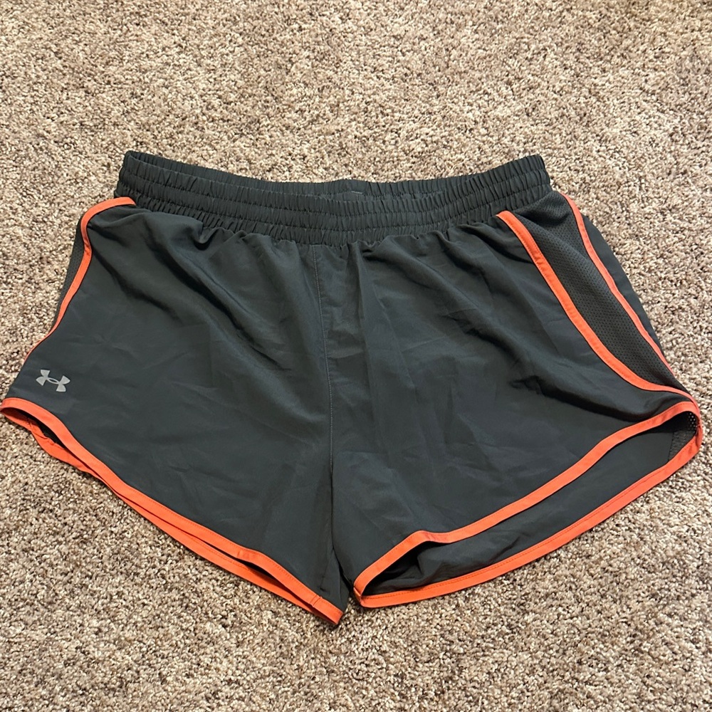 Under Armour Women's Athletic Shorts in Pink and Gray
